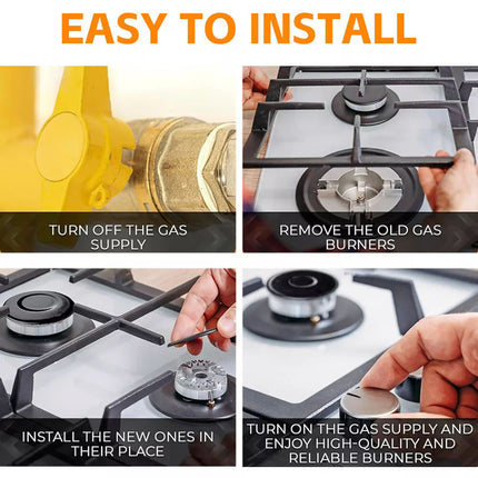 Cooker Hat Set Stove Lid Upgraded Fits Most Gas Stove Burners Head Kitchen Home