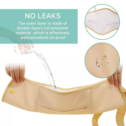 Castor Oil Pack Kit Compress Reusable Wrap Belt Inflammation Toxin Remover Sets