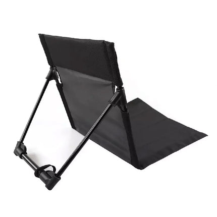 Folding Portable Camping Chair Lightweight Stool with Backrest Outdoor Bench