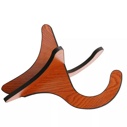 Wooden Portable Foldable Mount Bracket Holder For Guitar Ukulele Violin Mandolin