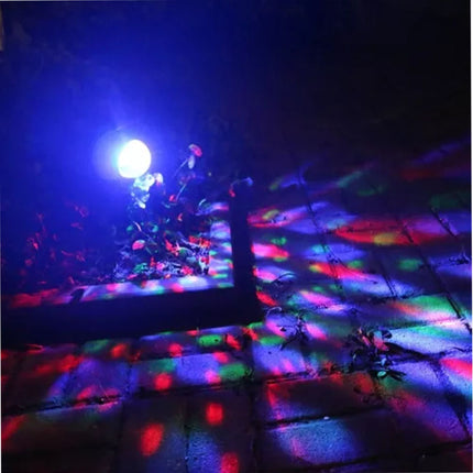 Solar Powered Star Light Projector Waterproof Outdoor Christmas Xmas Laser Light