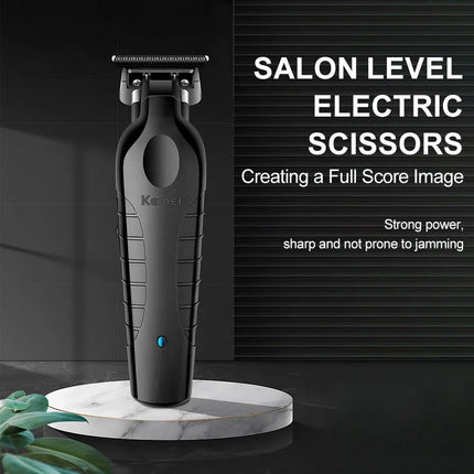 Cordless Hair Trimmer 0mm Zero Gapped Carving Clipper Detailer