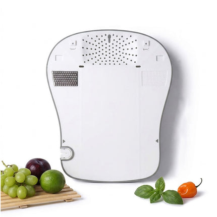 White Multi-purpose 6-in-1 Food Prep Board Portable Kitchen Cooking Tool