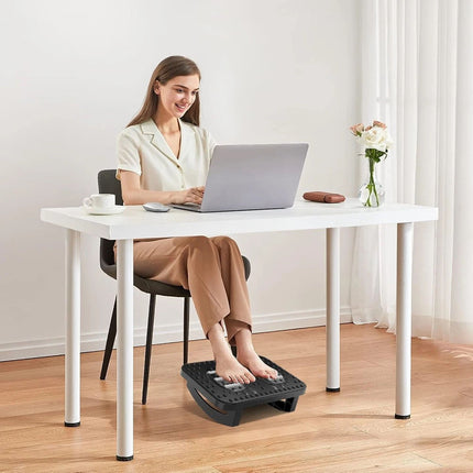 Foot Rest Stool Office Computer Desk Footrest Massage Point Household Comfort
