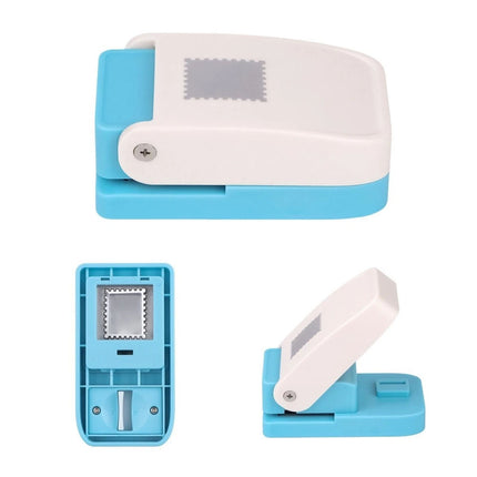 Rectangular Postage Stamp Punch for Paper Crafting Scrapbooking OD