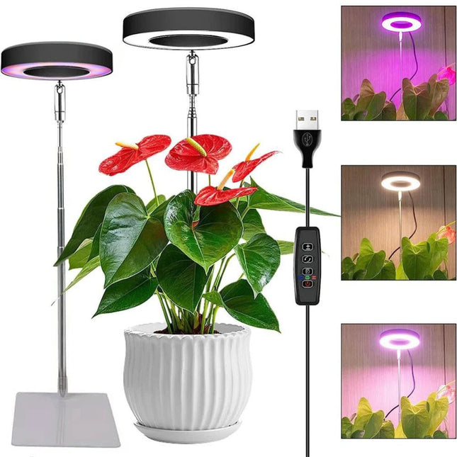 Full Spectrum Plant 48 LED UV Grow Light Veg Lamp For Indoor Hydroponic Plant AU