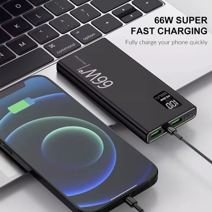 66W Power Bank 20000mAh USB PD Fast Charging Powerbank External Battery Pack
