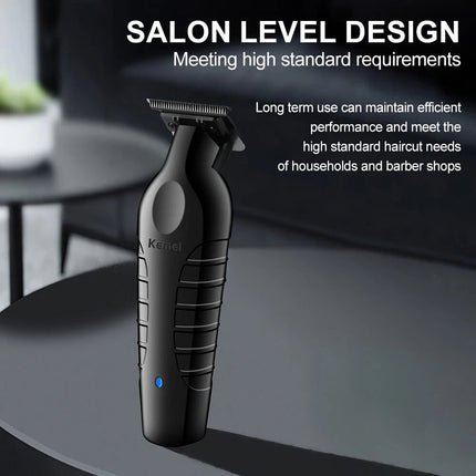 Cordless Hair Trimmer 0mm Zero Gapped Carving Clipper Detailer