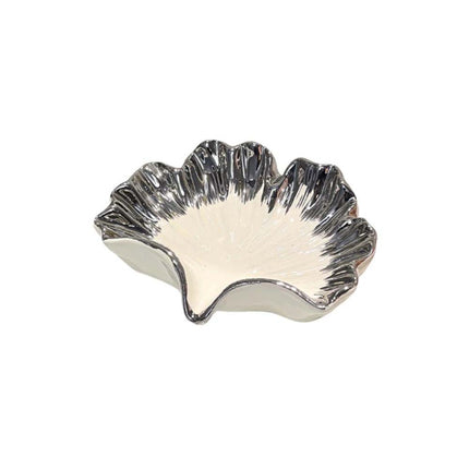 V-shaped Drainage Ginkgo Leaf Drain Soap Dish Soap Organizer Photo Props