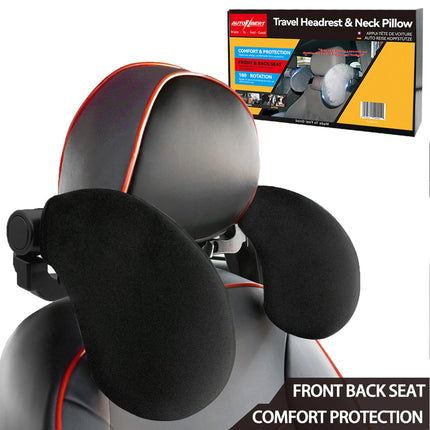 Adjustable  Headrest Neck Pillow Cushion Head Support Pad Soft Comfort