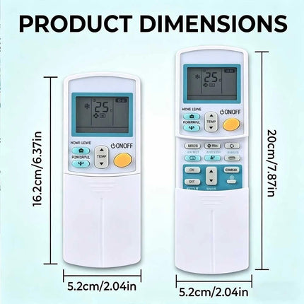 All-in-One Universal Replacement AC Remote Control for Daikin Air Conditioner