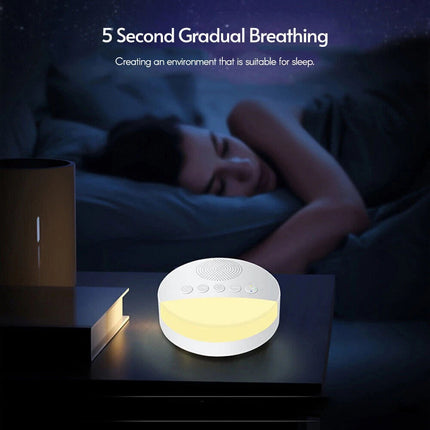 White Noise Nature Sound Machine Sleep Aid Machine Therapy Relax Sounds Sleeping