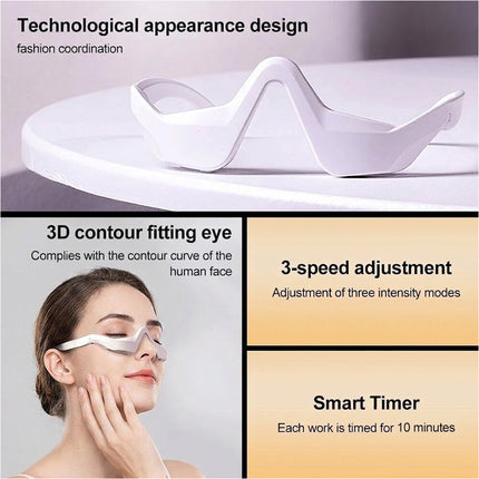 Red Light Therapy Eye Glasses, Advanced Under-Eye Renewal Device