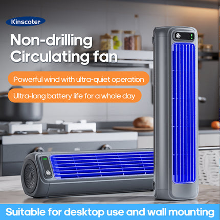 Portable Air Conditioner Cooling Fan Quiet with 3 Speeds 2026 Upgrade Rechargeable USB Desktop Tower Fan