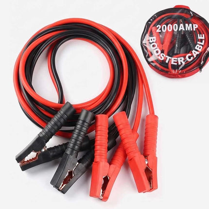 2000AMP Jumper Leads 4M Long Protection Car Battery Boost Cables Heavy Duty