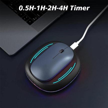 Mouse Jiggler Undetectable Mouse Mover Device with Timer ON/Off Switch Silent