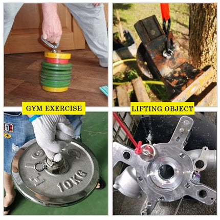 120kg Salvage Magnet Recovery Neodymium Strong Magnetic Hook Treasure Hunting Fishing