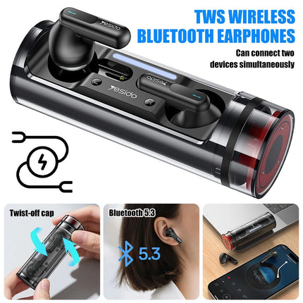 Wireless Earbuds Bluetooth 5.3 Earphones Noise Reduction For iOS and Android