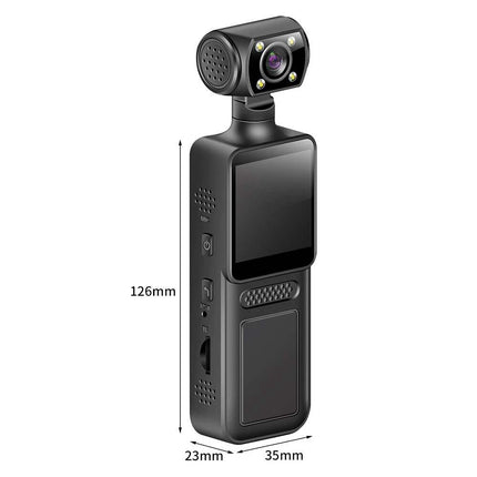 Handheld Action Camera 4K 180° Rotatable WIFI Pocket Camera Vlog DV Sports Cam