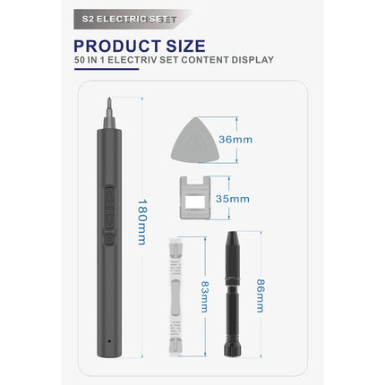 Electric Power Screwdriver Portable Rechargeable Lithium Precision Screw Driver