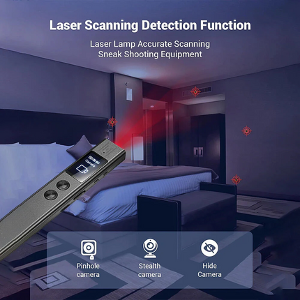 Anti Tracker Hidden Camera Detector Scanner Bug Finder  Tracker for Hotel Car