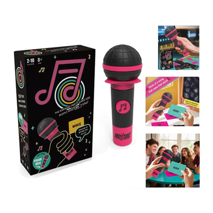 Exciting Grab the Mic Family Karaoke Board Game Lyric Cards Birthday Party