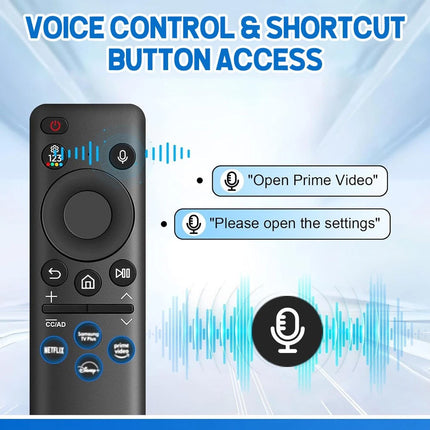 BN59-01432A BN59-01455E Replacement TV Remote for Samsung Solar Battery w/ Voice
