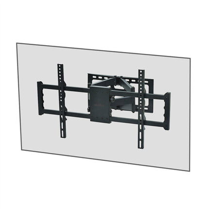 Heavy Duty Wall Mount Tilt Swivel Bracket Double Arms 32-85" LED/Plasma/LCD TVs