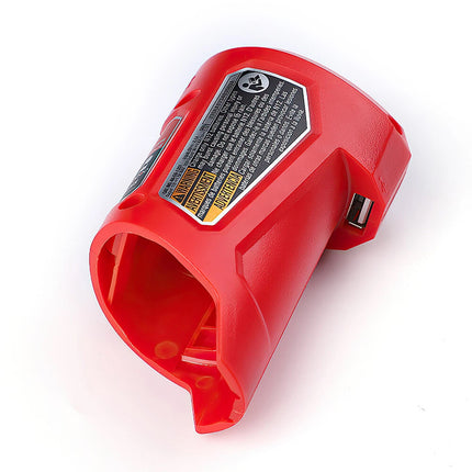 USB Power Source Charger Adaptor For Milwaukee 48-59-1201 M12 Li-Ion Battery