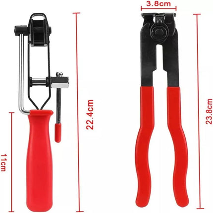 14pcs CV Joint Boot Clamp Pliers Automotive Hose Axle Pliers w/ CV Boot Clamps