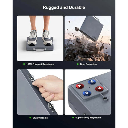 5 in 1 Magnetic & Suction Cup Mount with Protective Case for Starlink Mini