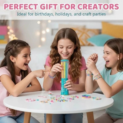 Make It Real Swift Clicks Heishi Bracelet Maker Kit DIY Girls Craft TikTok Viral
