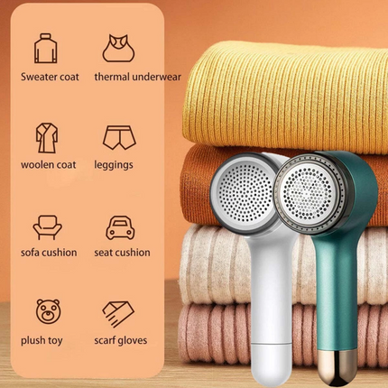 Electric Lint Remover Clothes Ball Fluff Fabric Shaver Fuzz Pilling Rechargeable