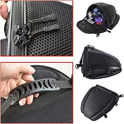 Motorcycle Tail Bag Rear Seat Bag Shoulder Backpack Touring Bag Waterproof