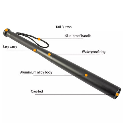 90000LM Powerful Baseball Bat LED Flashlights Waterproof Aluminium for Emergency