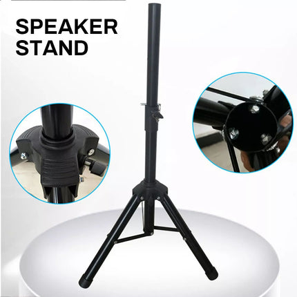 0.9-1.8M Stand Speaker Stands Heavy Duty Tripod Adjustable Portable Carry Home Studio stand