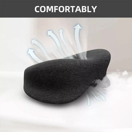 Universal Massage Table Face Cushion Pillow U Shape Head Face Down Rest Pillow Dark-Grey