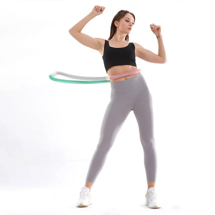 1500g-Macaron Adjustable Soft Fitness Hula Hoop forAdults Exercise Slimming Waist Workout Ring