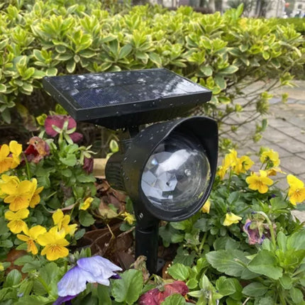 Solar Powered Star Light Projector Waterproof Outdoor Christmas Xmas Laser Light