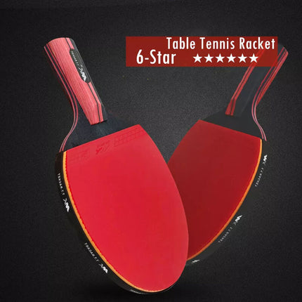 1 Pair Professional Shakehand Longhand FL Table Tennis Ping Pong Racket Bat