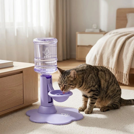 2026 NEW Gravity Cat Water Dispenser Stand, Automatic Cat Water Feeder