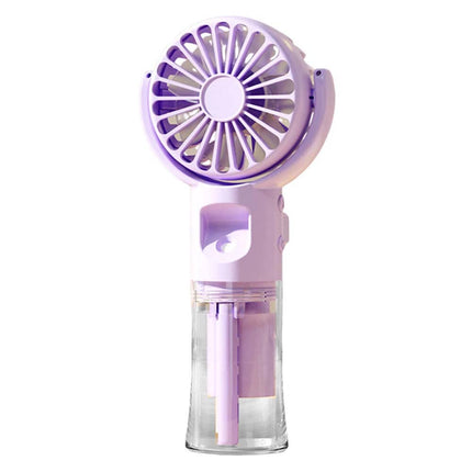 Portable Handheld Misting Fan Water Spray Fan 4 Adjustable-Speed Personal-Fan