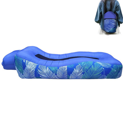 Inflatable Sofa Bed Swimming Pool Floating Raft Beach Garden Folding Chair