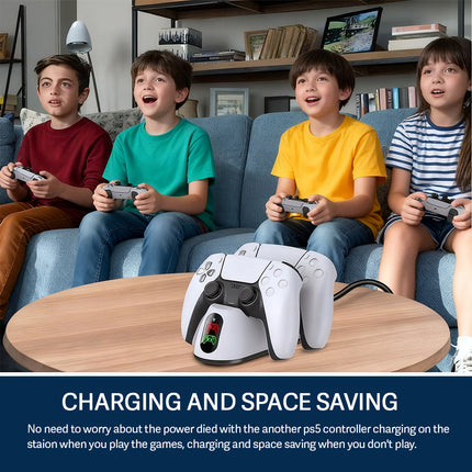 For Sony PS5 Controller Charging Dock Station for Playstation 5 Dual Charger