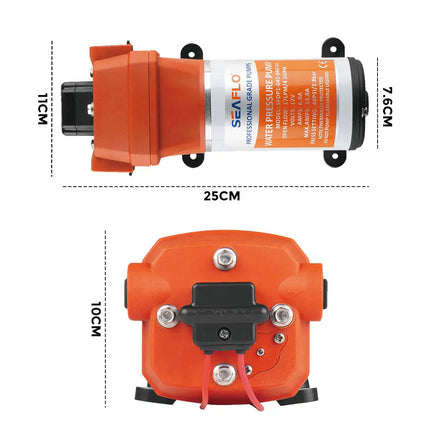 Supreme 12V 17LPM Water Pump Caravan, Motorhome, Camper Trailer, Boat