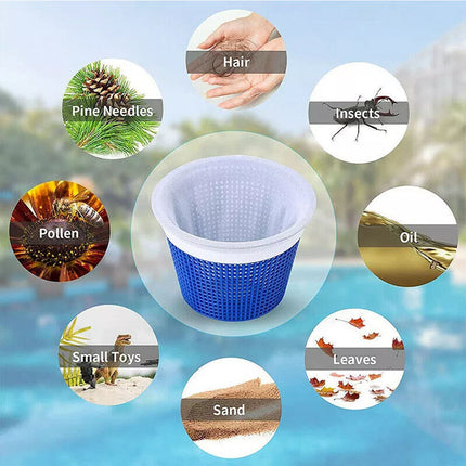 30Pcs Swimming Pool Skimmer Socks Baskets Skimmers Net Filter Storage Bag