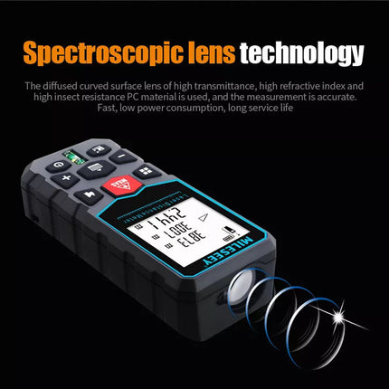 50M Laser Distance Meter Distance Area Volume Laser Measure Pythagorean