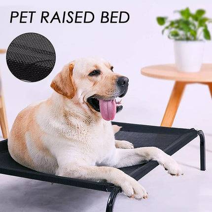 Heavy Duty Pet Raised Bed Elevated Trampoline Hammock Cat Dog Raised Deluxe