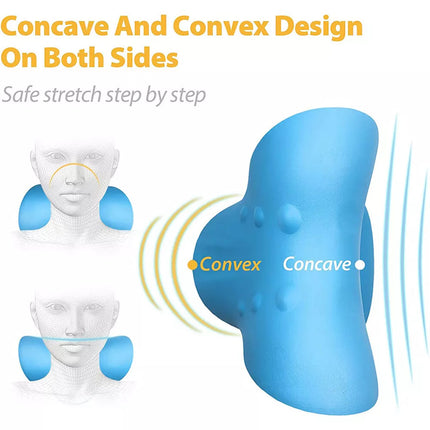 Neck Stretcher Relaxer Pillow for Shoulder Pain Relief Cervical Traction Device