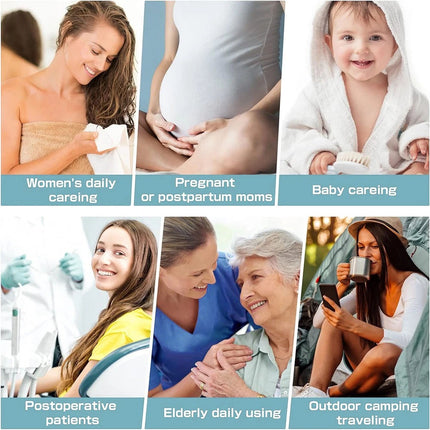 Travel Portable Bidet Sprayer Folding for Toilet Waterproof Electric Spray Auto